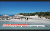 punta molentis ai due mari spiaggia aperta e servizi garantiti