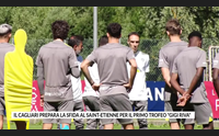 il cagliari prepara la sfida al saint etienne per il primo trofeo gigi riva