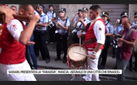 sassari presentata la faradda mascia segnale di una citt che rinasce