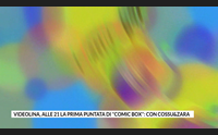 videolina alle 21 la prima puntata di comic box con cossu zara