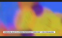videolina alle 21 la prima puntata di comic box con cossu zara