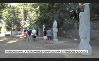 fordongianus la pietra prende forma cultura e attenzione al sociale