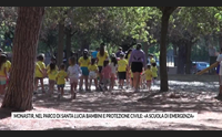 monastir nel parco di santa lucia bambini e protezione civile a scuola di emergenza