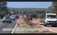 sant anna arresi nuova condotta abbanoa per porto pino stop alle autobotti