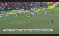 cagliari esposito in dirittura d arrivo e domani doppio test in spagna
