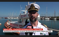 naufragio all asinara in salvo tre pescatori di santa teresa gallura