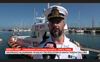 naufragio all asinara in salvo tre pescatori di santa teresa gallura