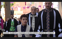 sassari celebrata la madonna di buoncammino patrona dei viandanti