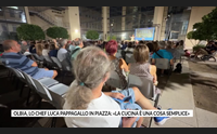 olbia lo chef luca pappagallo in piazza la cucina una cosa semplice