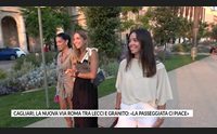 cagliari la nuova via roma tra lecci e granito la passeggiata ci piace