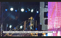 porto cervo stella jennifer lopez illumina la notte al cala di volpe