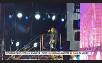 porto cervo stella jennifer lopez illumina la notte al cala di volpe