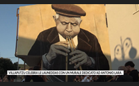 villaputzu celebra le launeddas con un murale dedicato ad antonio lara