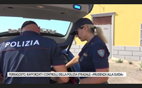 ferragosto rafforzati i controlli della polizia stradale prudenza alla guida