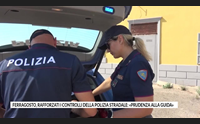 ferragosto rafforzati i controlli della polizia stradale prudenza alla guida