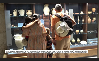 cagliari ferragosto al museo meglio la cultura il mare pu attendere
