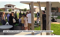 usini nuovo spazio verde inaugurato il giardino delle emozioni