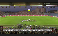 cagliari alla domus la prima in coppa italia contro l entella alle 20 45
