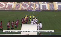 coppa italia serie c torres livorno alle 21 debutto ufficiale dei sassaresi