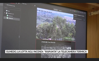 olmedo la lotta agli incendi rispunta la telecamera termica