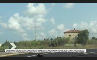 oristano addio all ecomostro di brabau la provincia demolisce il vecchio casello