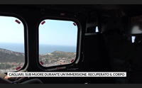 cagliari sub muore durante un immersione recuperato il corpo