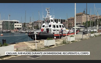 cagliari sub muore durante un immersione recuperato il corpo