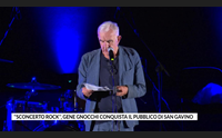 sconcerto rock gene gnocchi conquista il pubblico di san gavino