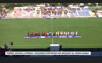 torres buona la prima i sassaresi soffrono ma passano al vanni sanna
