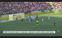 fabio pisacane carica il cagliari andiamo a napoli senza aver paura
