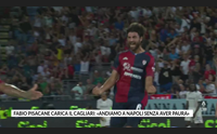 fabio pisacane carica il cagliari andiamo a napoli senza aver paura