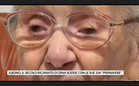 ilbono il secolo ricamato di dina sodde con le sue 104 primavere