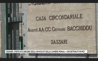 sassari visita in carcere degli avvocati delle camere penali 100 detenuti in pi