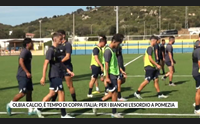 olbia calcio tempo di coppa italia per i bianchi l esordio a pomezia