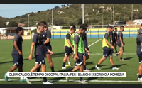 olbia calcio tempo di coppa italia per i bianchi l esordio a pomezia