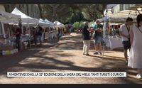 a montevecchio la 32 edizione della sagra del miele tanti turisti e curiosi