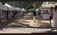 a montevecchio la 32 edizione della sagra del miele tanti turisti e curiosi