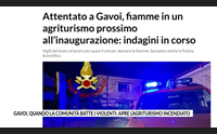 gavoi quando la comunit batte i violenti apre l agriturismo incendiato