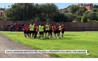 calcio dimissioni rientrate per l iglesias il presidente ciccu resta con garanzie