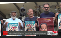 beniamino e gigi insieme contro la giustizia ingiusta concerto e firme