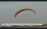 cabras il sinis dall alto con il paramotore un esperienza per tutti