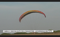 cabras il sinis dall alto con il paramotore un esperienza per tutti