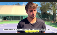 tennis cobolli si allena a olbia si stanno avverando i miei sogni