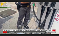 meno gasolio del pagato blitz gdf nei distributori del nord sardegna