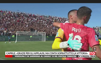 caprile grazie per gli applausi ma conta soprattutto la vittoria