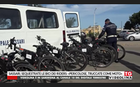 sassari sequestrate le bici dei riders pericolose truccate come moto