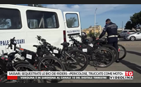 sassari sequestrate le bici dei riders pericolose truccate come moto
