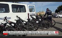 sassari sequestrate le bici dei riders pericolose truccate come moto