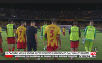 il cagliari vola e sogna lecce colpito e affondato dal gallo belotti