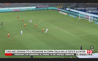 cagliari domani c il frosinone in coppa italia ma la testa all inter
